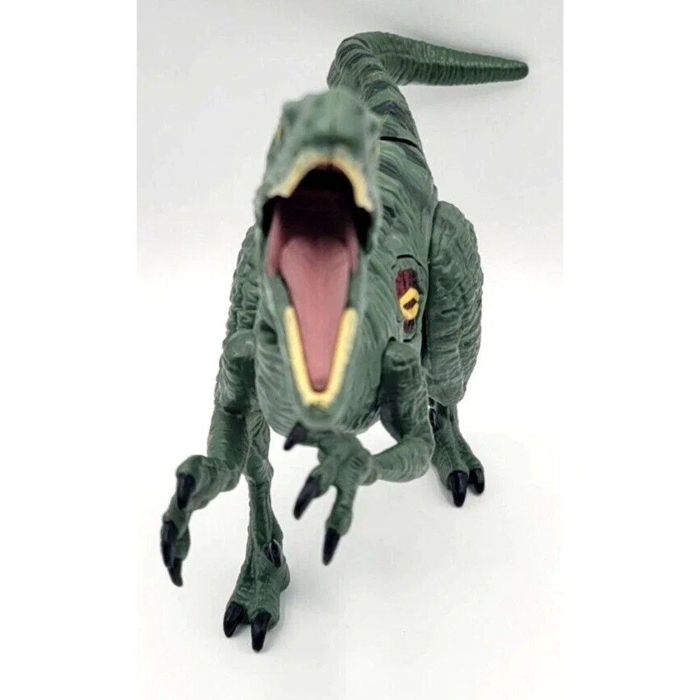 JURASSIC WORLD GROWLER VELOCIRAPTOR CHARLIE DINOSAUR ACTION FIGURE NEW BATTERIES